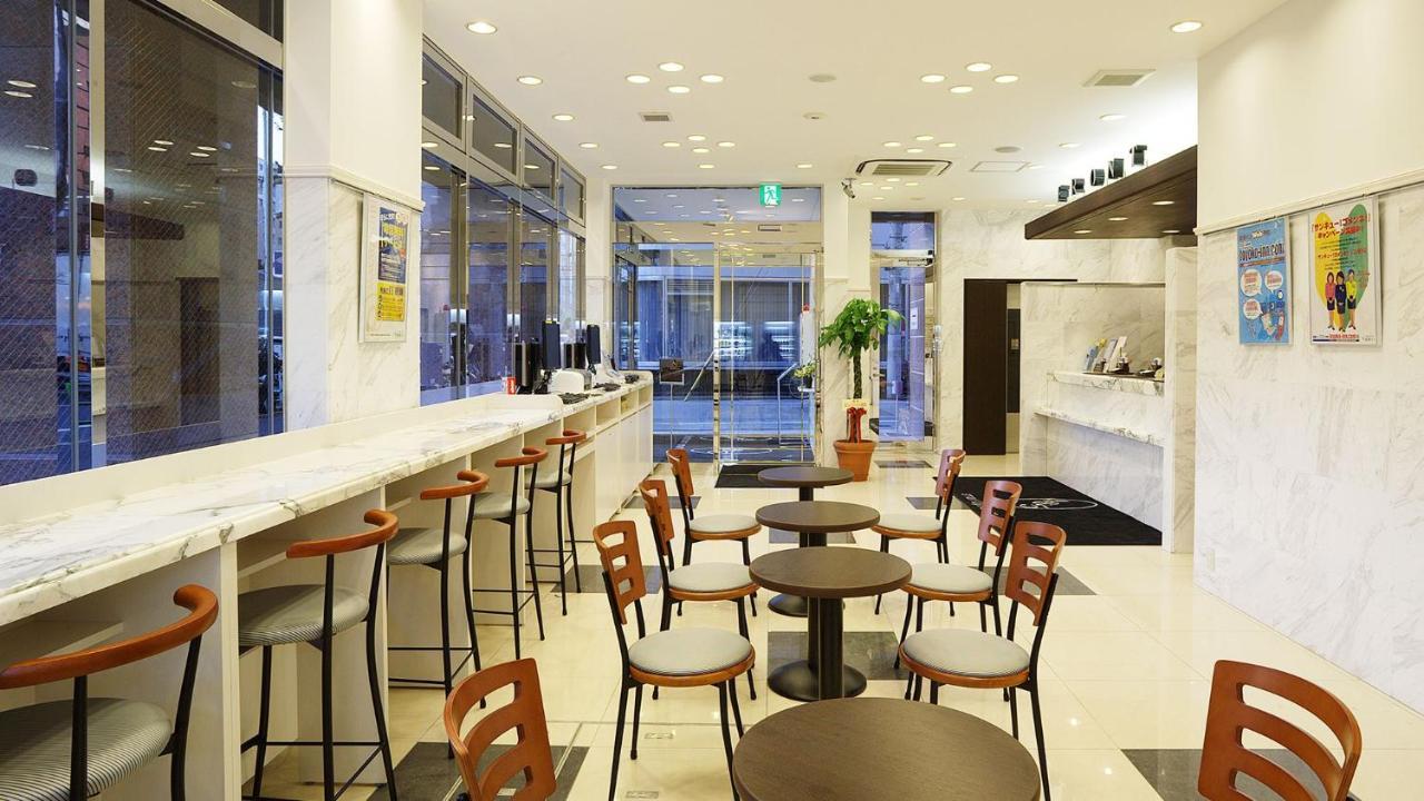 Toyoko Inn Tokyo Nihombashi Hamacho Meijiza Mae Exterior foto